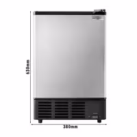 Commercial Ice Machine - Semicircular - 6kg/24 h