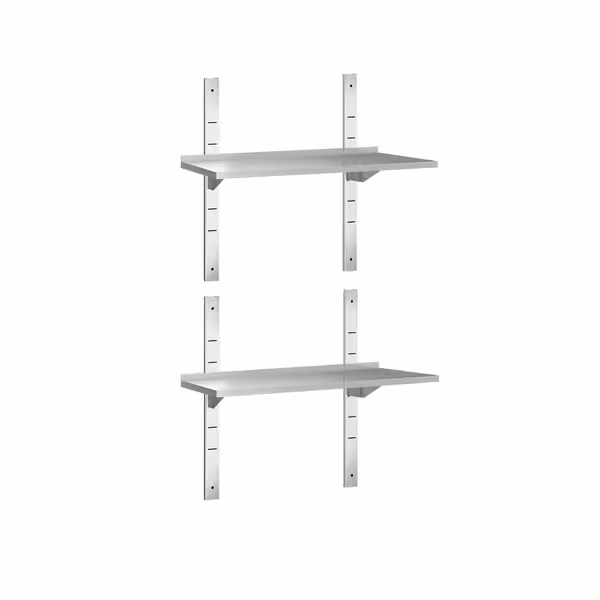 رفوف جدارية PREMIUM - 1000x400mm - مع 2 رفوف