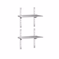 رفوف جدارية PREMIUM - 1000x400mm - مع 2 رفوف