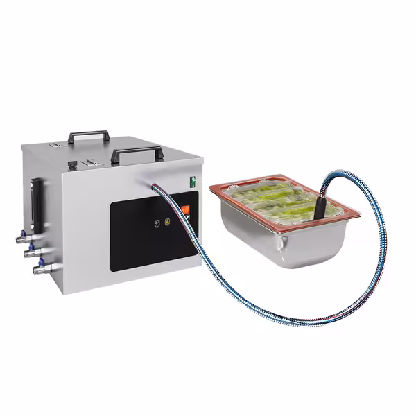 Vakuumski uređaj za GN spremnike - 10 m³/h - 400 W - Digitalno - Stolni uređaj