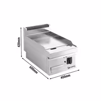 Griddle elettriku - 4.5 kW - Glatt