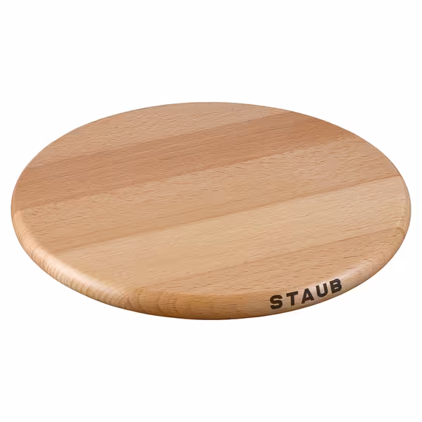 STAUB | SPECIALITIES - Magnetni podmetač - Ø 230 mm - Smeđa boja - Bukva
