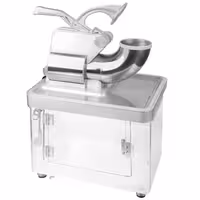 Tisch-Eiscrusher für Flockeneis - 5 kg/min - 350 Watt - Edelstahl