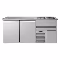 Pivski štand Premium PLUS - 1950x700 mm - 2 vrata