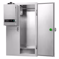 Inox rashladna komora - 1200x1500 mm - 2,60 m³ - uklj. rashladni agregat - -2/+8 °C
