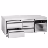 Bază frigorifică pentru gătit profesională PREMIUM - -2/+8 °C - 1400 mm - 135 L - 4 sertare