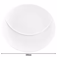 (2 adet) SELTMANN WEIDEN | Fitness Tabağı - Ø 340mm - 1 ayırıcılı