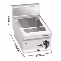 Električni vodeni kupelj – 700 W – 3x GN 1/4