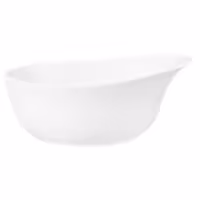 (2 pcs) SELTMANN WEIDEN | Handled Porcelain Cereal Bowl – 0.45L - White - Microwave/Dishwasher Safe