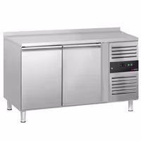 Aukstuma galds ECO - 1360x700 mm - 282 l - ar 2 durvīm - Ar apmali