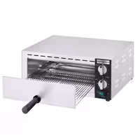 Electric Pizza Oven - Single Deck - Stone Deck - 1 - Ø 33cm (13") - 230V Single Phase - Mechanical Controls - up to 300°C