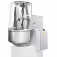 Miješalica za tijesto - 80 l / 60 kg - 2 brzine - s fiksnom posudom - miješalica s dvjema rukama - 400 V - za pizzu i kruh