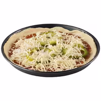 (10 kom) Pleh za pizzu - plavi čelik - Ø 260 mm - Visina: 25 mm - crni premaz