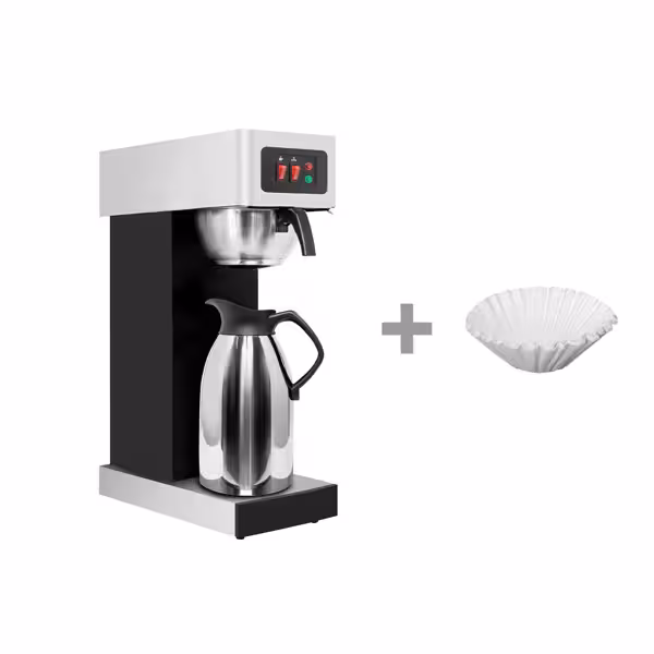 Filtre Kahve Makinesi profesyonel - 2,2L - 1,90 kW - 1 termos dahil