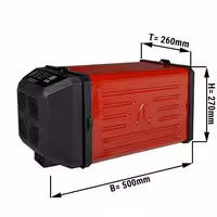Dehidrator hrane - uklj. 6 pladnjeva za sušenje - 500 W