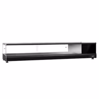 Witryna chłodnicza do tapas PREMIUM – 1727 x 405 x 247 mm – 8x GN 1/3 – od +4 do +8 °C – czarna