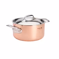 DE BUYER | PRIMA MATERA - Stock Pot with Lid - Ø200mm
