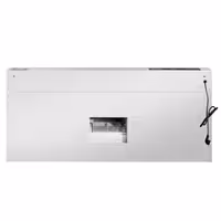 Commercial Wall-Mounted Extraction Canopy - with Motor - 1600mm - Speed Controller, Baffle Filters & LED Lighting