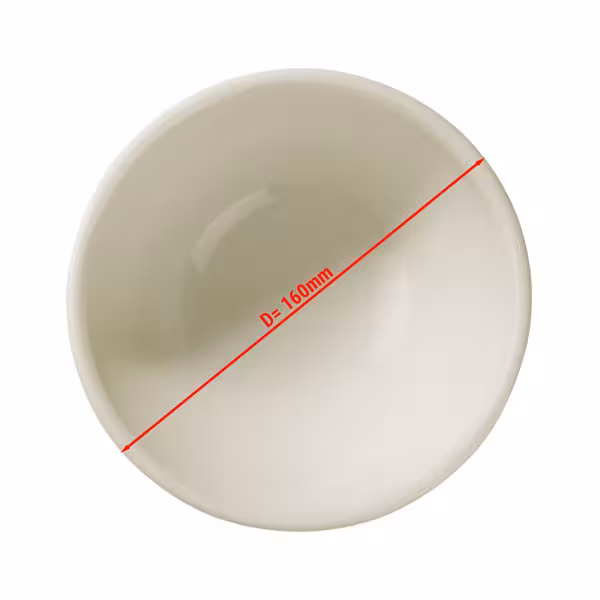 (4 adet) Kase/ Çorba Tabağı - TEOS - Porselen - yuvarlak - Ø160mm - Derinlik:110mm - Creme