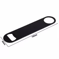 (6 adet) Garson Tipi Tirbuşon - Profesyonel - Paslanmaz çelik - 180mm - Siyah - mıknatıslı - Ergonomik
