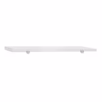 Vágódeszka - 1200x600 mm - Vastagság: 40 mm - HACCP - HDPE 500 - fehér - 4 stopperrel - csúszás- és állásbiztos, mosogatógépben mosható