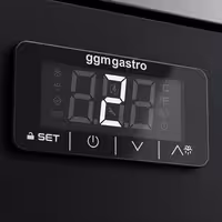 Szafa mroźnicza magazynowa ECO – stal nierdzewna – GN 1/1 – 1700 L – z 4 półdrzwiami
