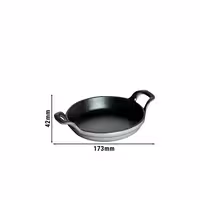 STAUB | SPECIALITIES - Mini vatrostalna posuda - 120 mm - Lijevano željezo - Grafitno siva boja