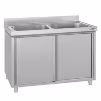 ECO ormar za pranje posuđa – 1600 x 600 mm – s 2 sudona