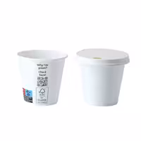 (1000 pcs) Reusable Lid - Transparent - fits 100ml Deli Cup