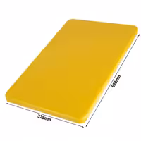 Επιφάνεια Κοπής - 325x530mm - Σύμφωνη με HACCP - Κίτρινη