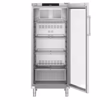 LIEBHERR | Szafa chłodnicza PERFECTION – stal nierdzewna – GN 2/1 – 600 L – z wnętrzem z tworzywa sztucznego i 1 drzwiami szklanymi