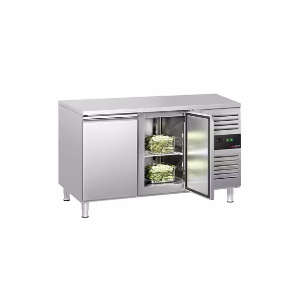Rashladni pult ECO - 1360x700 mm - s 2 vrata - Ventilirano hlađenje