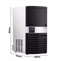 Commercial Ice Machine - Cube - 36 kg/24 h