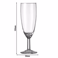 (12 adet) Şampanya Bardağı - GILDE - 160 ml