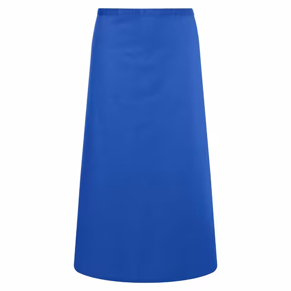 KARLOWSKY | Basic Bistro Waist Apron – Blue - 100×75 cm - 65% Polyester / 35% Cotton
