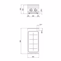 Fourneau à induction - 14kW