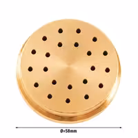 Disk za oblikovanje tjestenine – špageti 3 mm – pogodan za NMH13 – Ø 58 mm