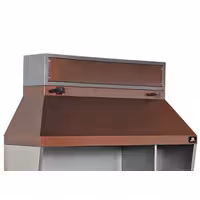 Wall-Mounted Charcoal Grill - 2.15m