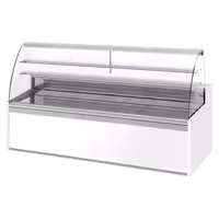 Serve Over Counter - 2560x985mm - with 4 doors - capacity 430 litres - curved front glass - LED lighting