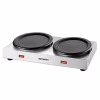 Grijana ploča od nehrđajućeg čelika - 120 W - za 2 termos vrča Ø 174 mm