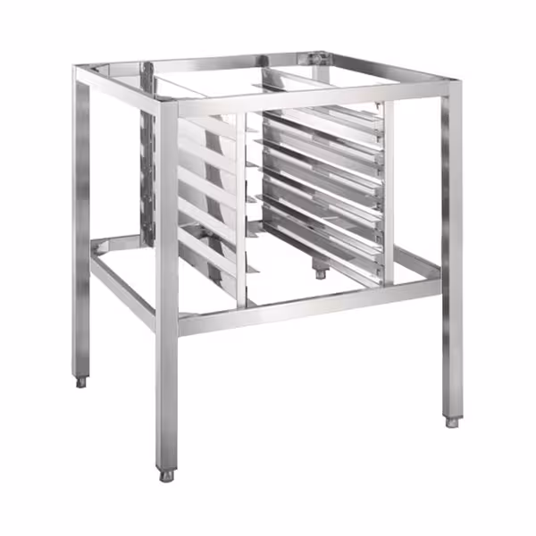 Base Stand - for Commercial Combi Ovens EHLDB1048, EHLDB548, EHLB164 & EHLB564W – Stainless Steel – 6× GN 1/1 Tray Racks – 800×1065×860 mm