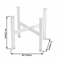 Buffet Stand - Stainless steel, powder-coated - White - Height: 170mm - suitable for platters & plates from 210mm