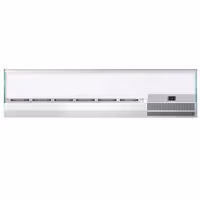 Countertop Prep Well / Refrigerated Topping Unit PREMIUM PLUS - 1733x413mm - 6x GN 1/3