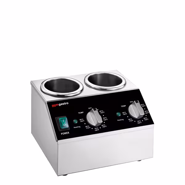 Incalzitor electric de sosuri - 400 W - pentru 2 flacoane
