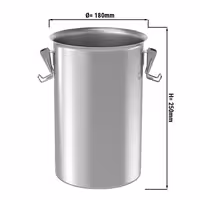 Contenitore in acciaio inox - 4,5l - per SRK5