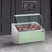 Serve Over Counter - 944x979mm - front panel light green - capacity 200 litres
