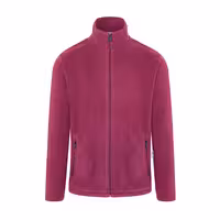 KARLOWSKY | Men's Work Fleece Jacket – Fuchsia - 3XL - Recycled Polyester - 60°C Washable