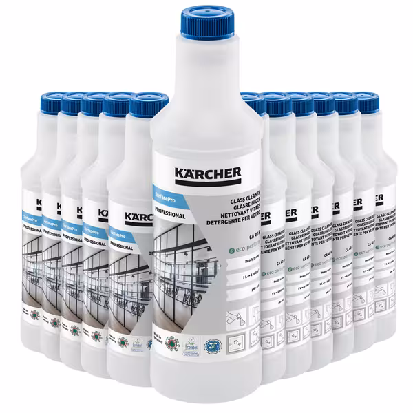 (12 artikala) KÄRCHER | SurfacePro sredstvo za čišćenje stakla CA 40 R eco!perform – 500 ml