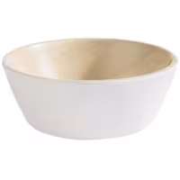 (6 adet) Kase - Melamin - FRIDA - 250ml - köşeli - 125x125mm - Derinlik:45mm - Beyaz/Bej