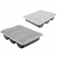 Lid for Cutlery Tray with 3 Compartments - fits BKGGP3 & BKSGP3
